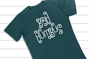 Santa's Beard Curly Christmas Font, a Font by Dancing with Ink (Thumbnail 10 of 30)