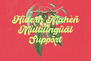 Hiderh Mahen — Bold Groovy Script, a Script Font by Enxyclo Studio (Thumbnail 27 of 27)