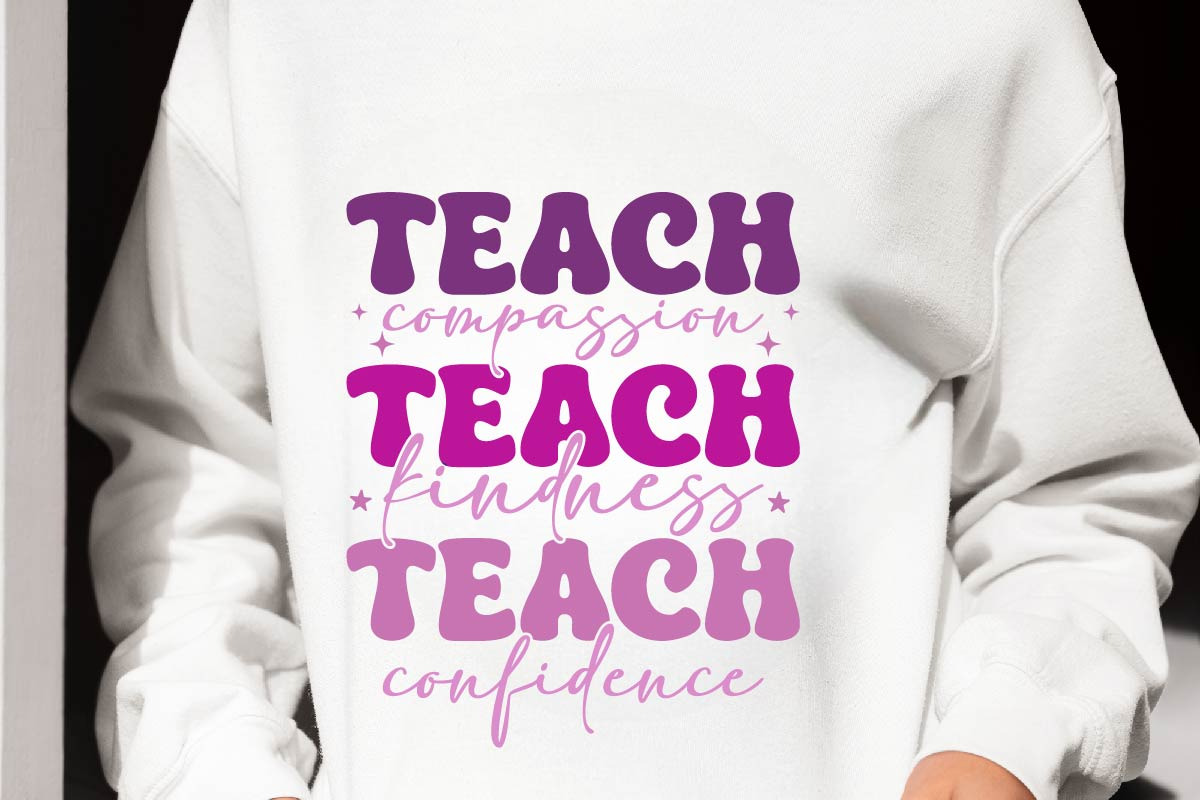 Teach Compassion Kindness Confidence, an Object Graphic by Digi_Design_World (Photo 3 of 4)