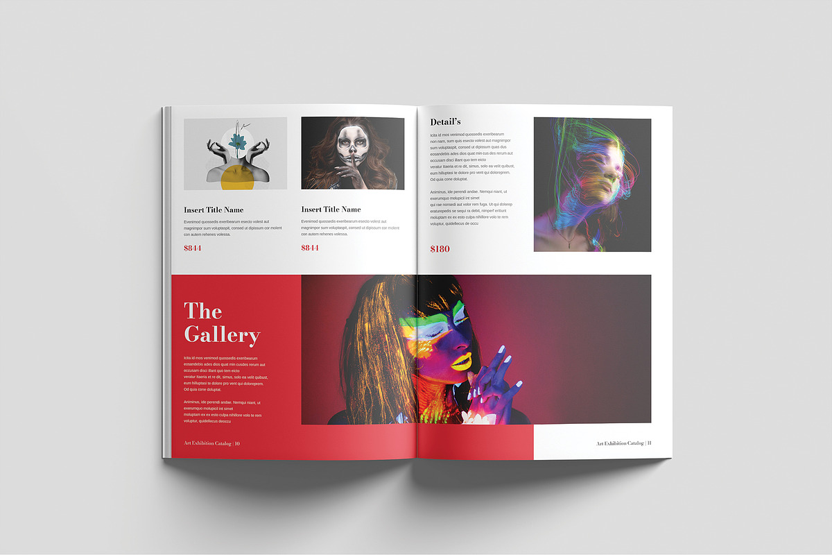 Art Exhibition Catalog Template, a Magazine Template by Cleffon_Graphic_Studio (Photo 6 of 9)