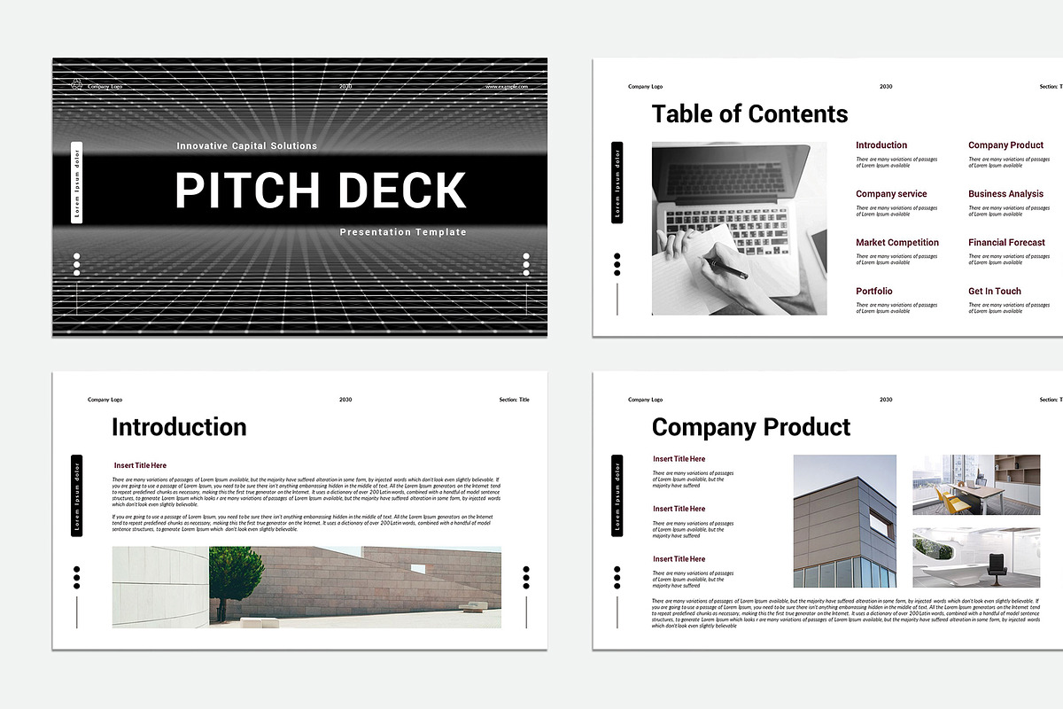 Pitch Deck Presentation 2025, a Presentation Template by Blackcloud_Creations (Photo 2 of 7)