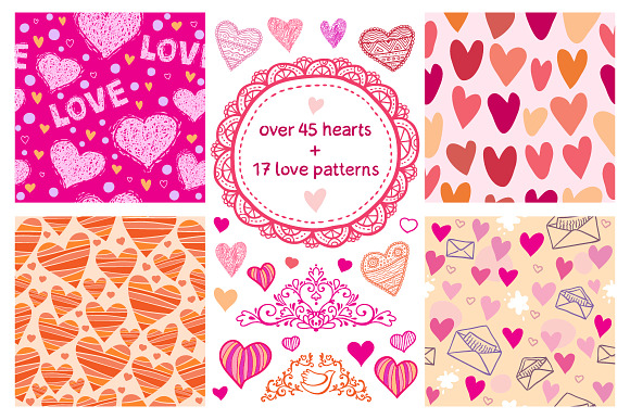 Hearts Patterns