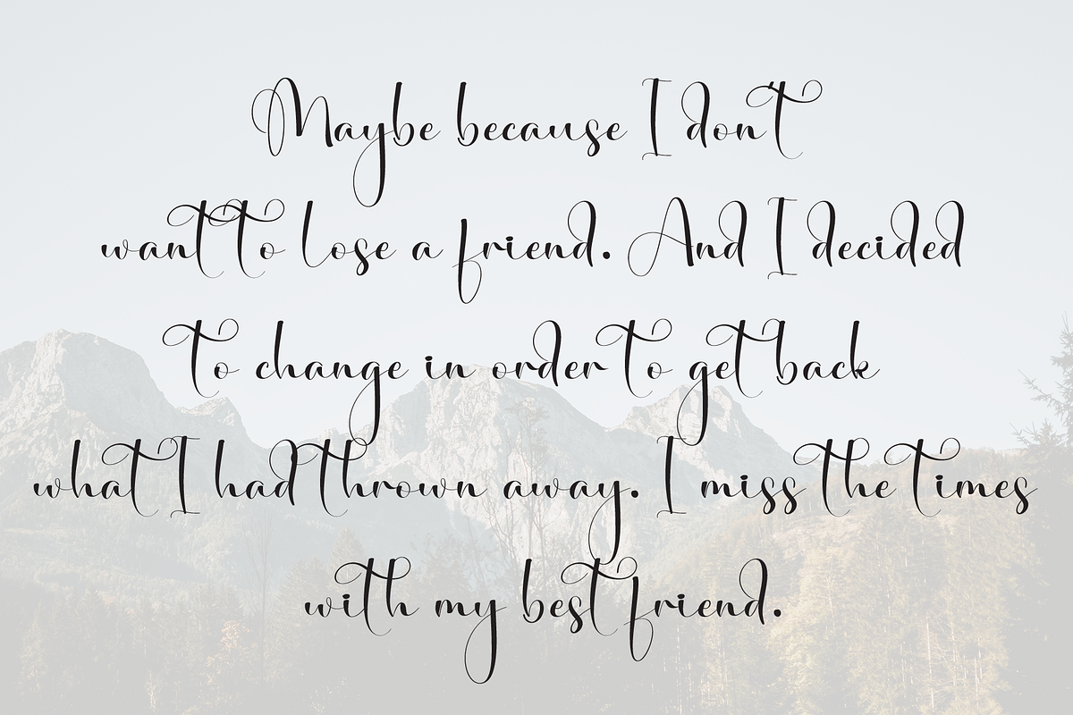 California | Script Font, a Handwritten Font by Scratchones (Photo 6 of 9)