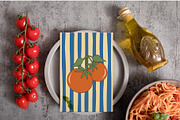 Food Mediterranean Retro Poster, an Illustration by Imaginary Party (Thumbnail 3 of 9)