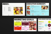 Marketing Plan Presentation Template, a Presentation Template by Laycraft Studio (Thumbnail 4 of 9)