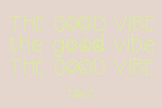 The Good Vibe Font / smile peace, a Script Font by KruthDesign (Thumbnail 3 of 9)