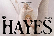 CS Hayes Drawn, a Serif Font by Craft Supply Co. (Thumbnail 1 of 8)