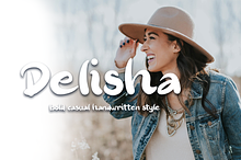 Delisha - Handwritten Font