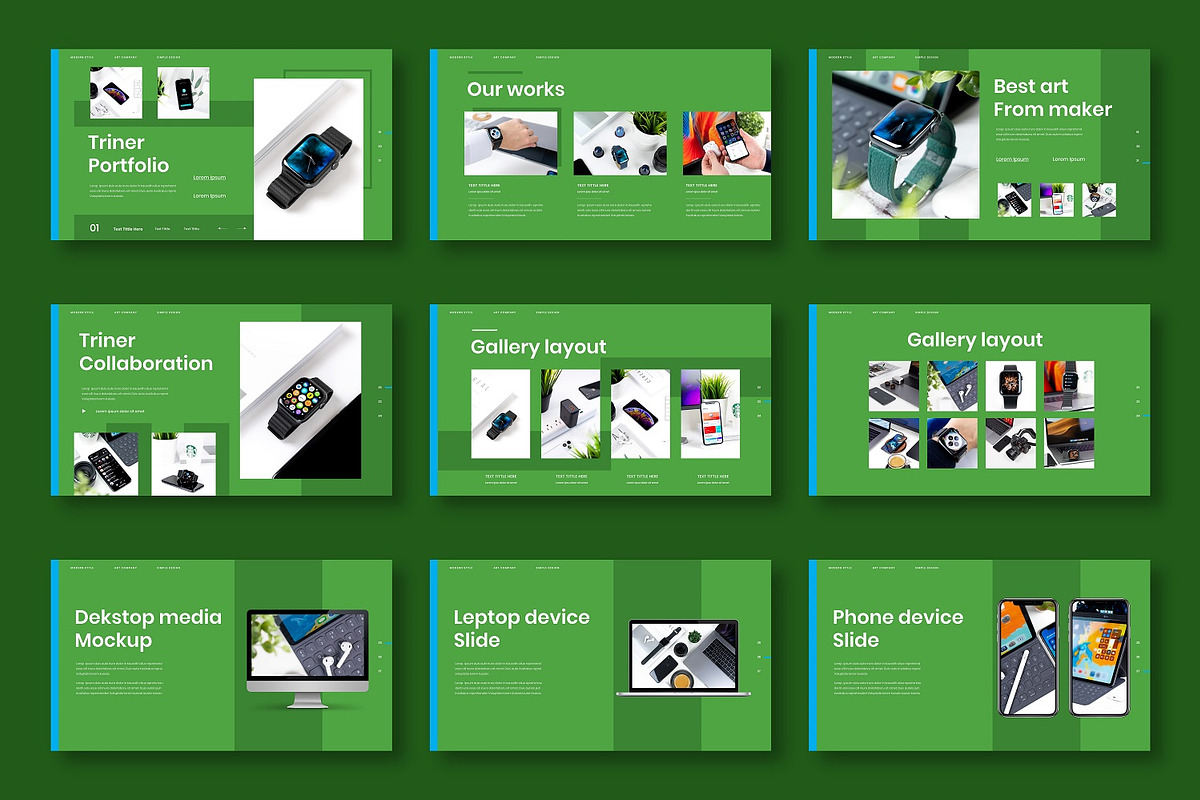 Triner – Business PowerPoint, a Presentation Template by Dens Creative Studio (Photo 4 of 6)