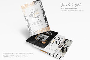 PS & Canva BLACK FRIDAY Social Media