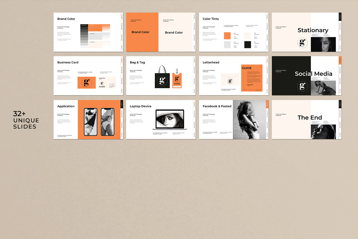 Brand Guidelines Template, a Presentation Template by Slideagency (Photo 11 of 11)
