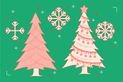 Christmas Decorations Vector, a Decorative Illustration by TheFoodAtlas (Thumbnail 16 of 19)