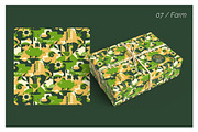 10 Seamless Animal Patterns, a Pattern Graphic by Alexey Boychenko (Thumbnail 7 of 10)