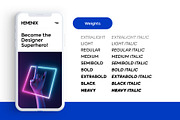 Hemenix - Powerful Energy Sans, a Sans Serif Font by Brand Mágus (Thumbnail 3 of 9)