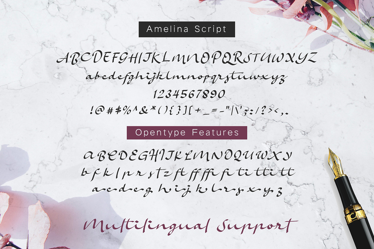 Amelina Font Duo, a Sans Serif Font by Arterfak Project (Photo 13 of 15)