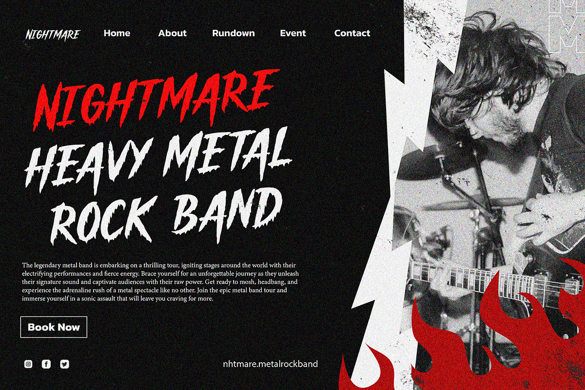 Black Scream, a Serif Font by Ditatype (Photo 5 of 9)
