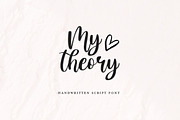 My Theory Font, a Script Font by Lollipop Hand Drawn (Thumbnail 1 of 4)