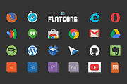 Flatcons - Flat Web Icons, an Icon by Claw Creative Co. (Thumbnail 2 of 2)