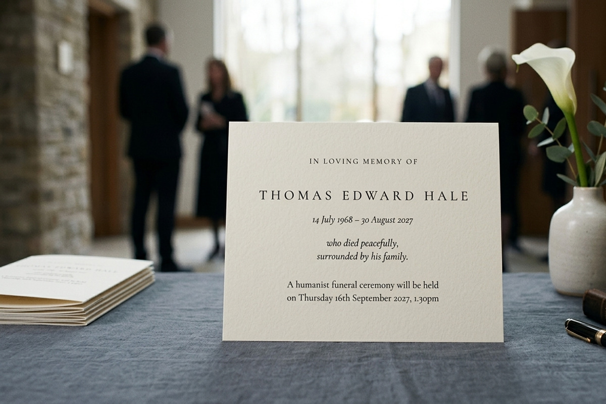 Memorial Stationery 100 Templates V2, an Invitation Template by pawellpi (Photo 43 of 90)