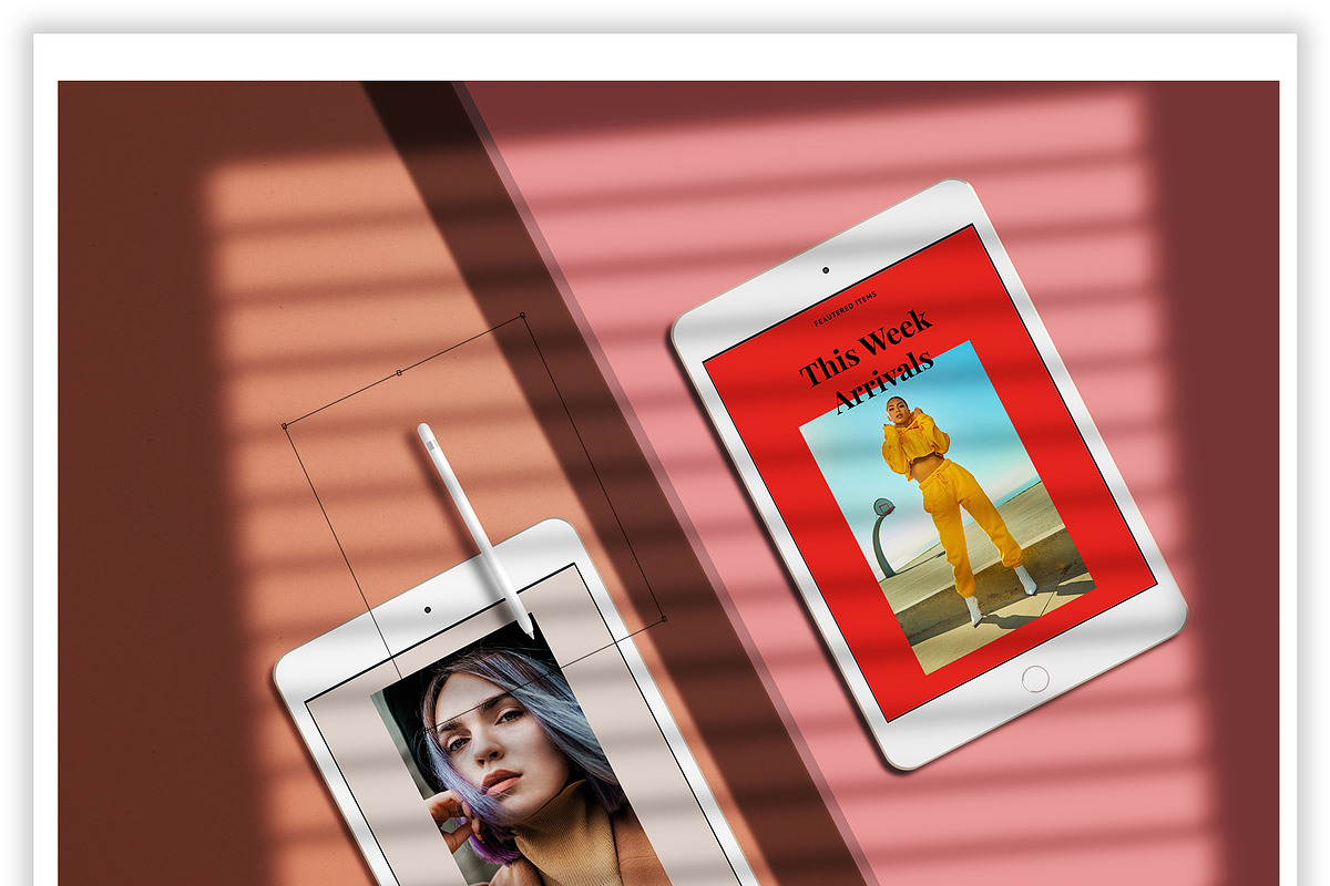 Minimal iPad Mockup, an iPad Mockup by Momogi (Photo 5 of 6)