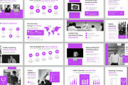 Purple Public Speaker Keynote, a Presentation Template by Fit-tee (Thumbnail 2 of 2)