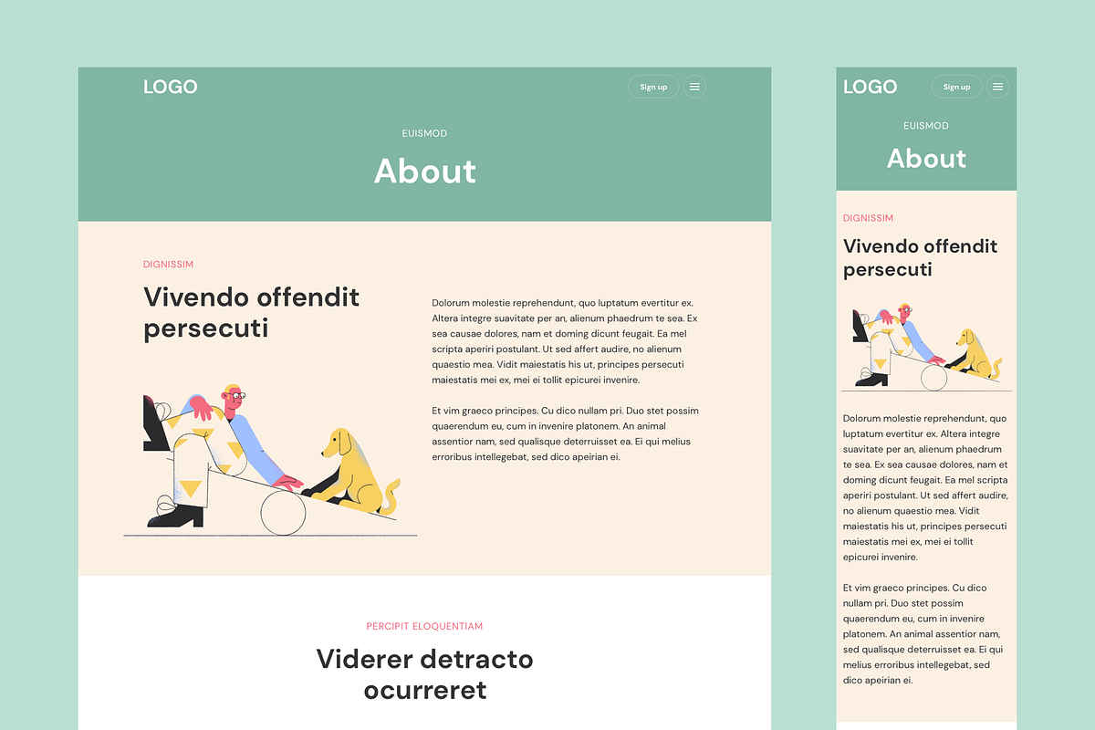 RETEM – Responsive Templates, a Landing Page Template by laaqiq (Photo 20 of 25)