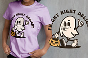 Halloween Hollow Vintage Cartoon, an Illustration by vectstudio (Thumbnail 3 of 5)