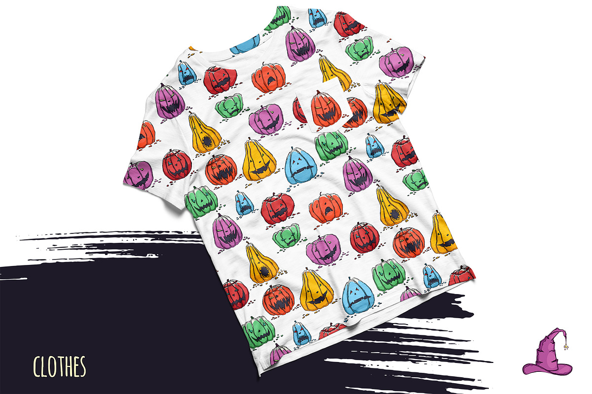 Halloween set, 55 vector items, an Illustration by rubinat (Photo 5 of 7)