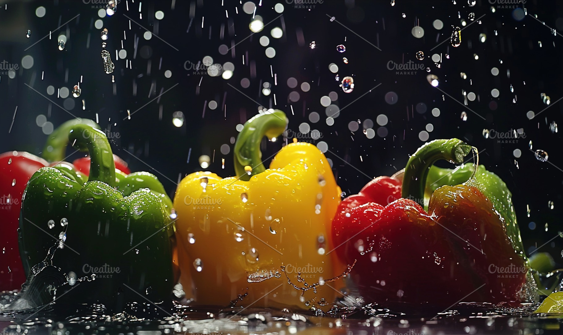 Paprika plant have a complex texture, a Photo by Maylianaw28