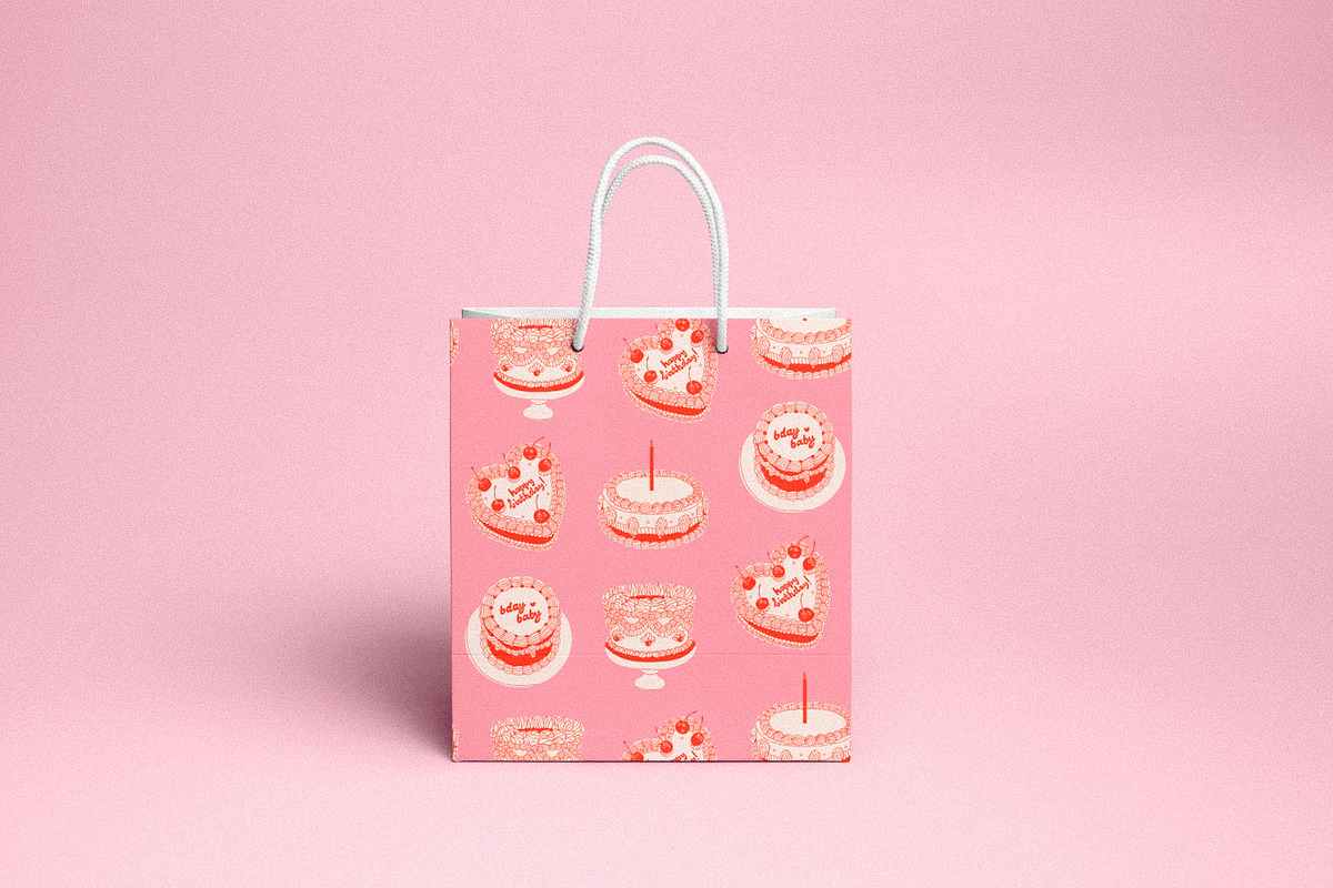 Retro cakes, a Food Illustration by Twisted Tail (Photo 6 of 6)
