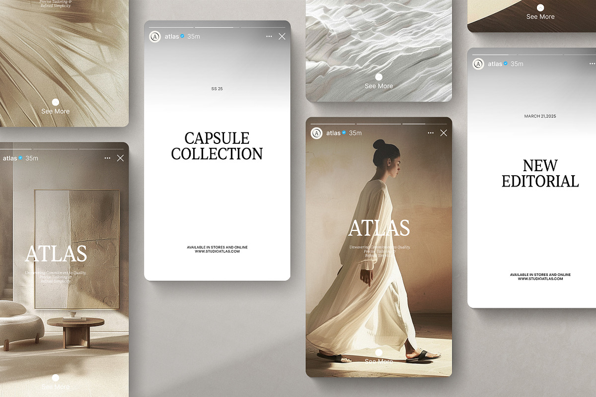 ATLAS / Branding Mockups (02), a Books & Magazine Mockup by Studio Dara (Photo 4 of 27)