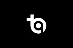 letter TQ or QT initial logo, a Branding & Logo Template by Rasagama Studio