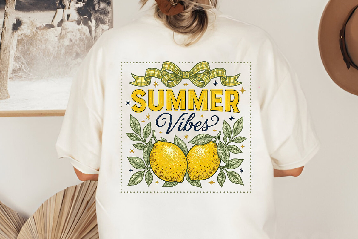 Coastal Yellow Lemon Summer Bundle, a Seasonal Illustration by Designworld (Photo 7 of 9)