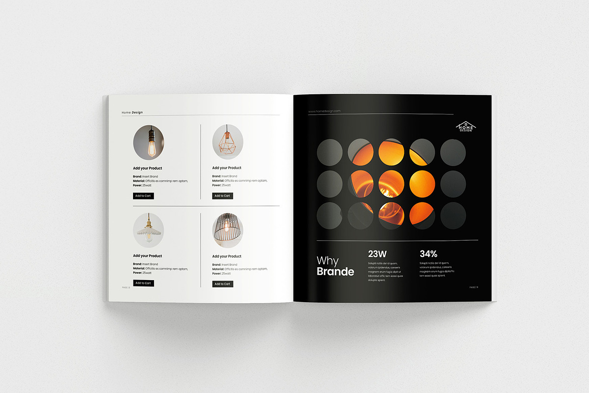 Square - Product Catalog Brochure, a Brochure Template by Creativity-Design (Photo 4 of 7)