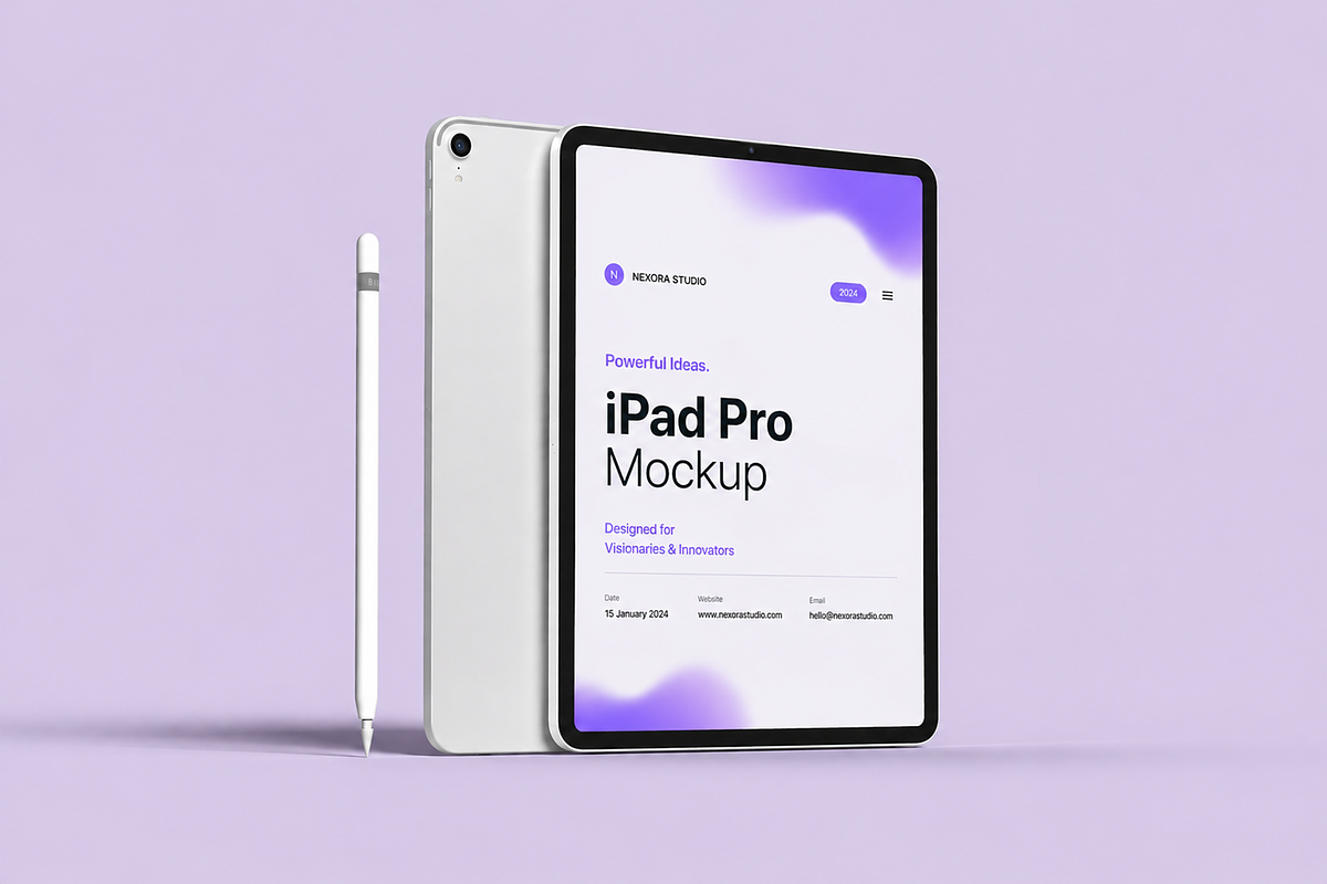 High Quality iPad Pro Mockup, an iPad Mockup by Custom.scene (Photo 3 of 5)