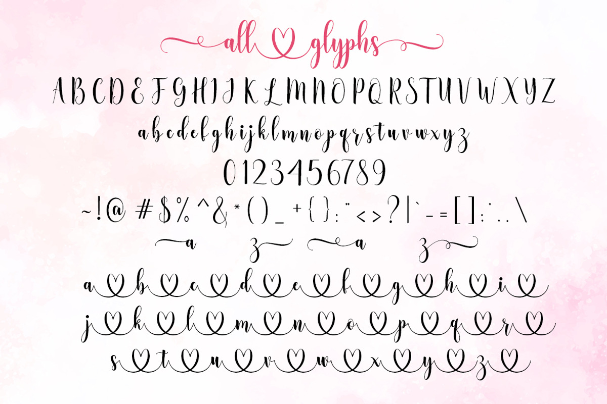 Britta Connie, a Script Font by Amarlettering (Photo 5 of 6)