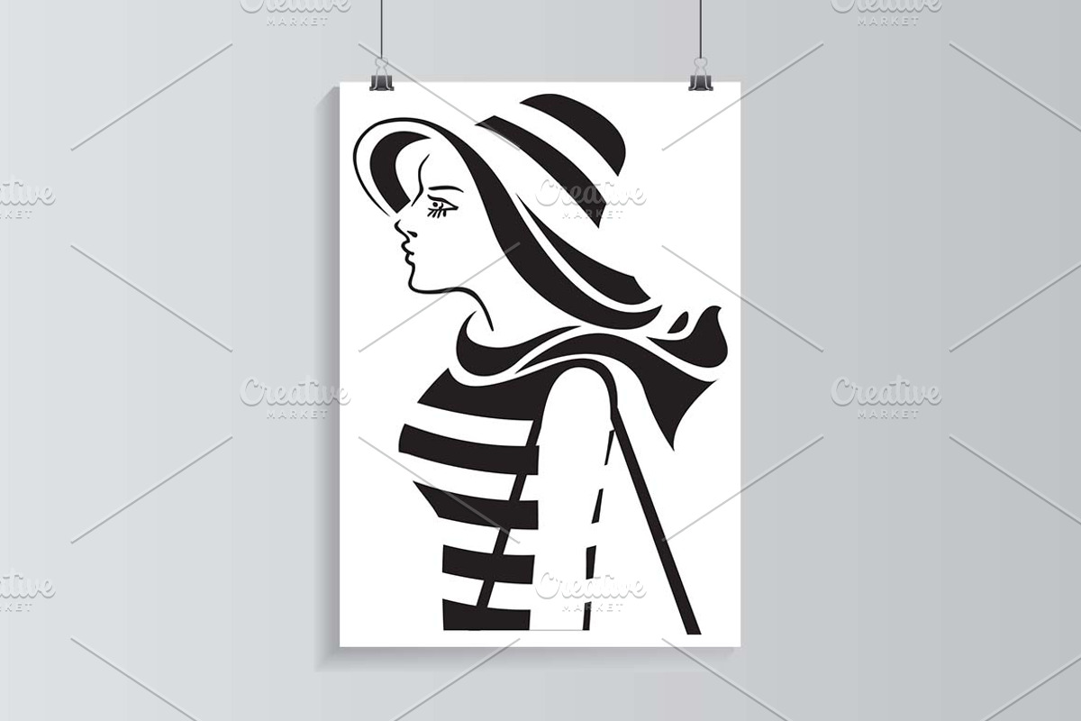 Stripes and beauty., a Decorative Illustration by © Fisher Photostudio (Photo 2 of 3)