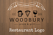 Restaurant Vector Logo, a Branding & Logo Template by queenofpixels (Thumbnail 1 of 3)