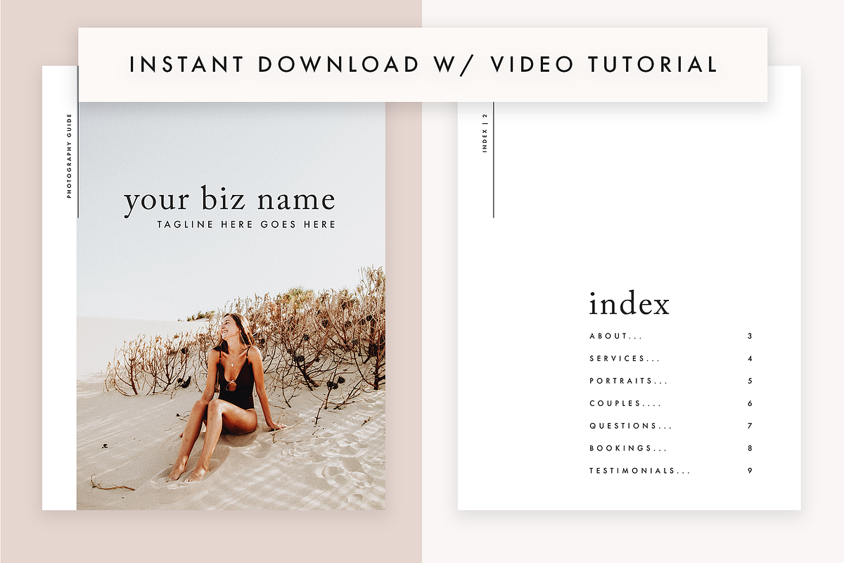 Photography Pricing Guide - Caslon, a Magazine Template by molly ho studio (Photo 4 of 8)