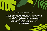 Katrina, a Sans Serif Font by Squarepack (Thumbnail 8 of 8)