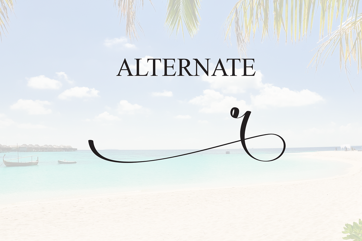 Welcome Summer | Script Font, a Handwritten Font by Scratchones (Photo 8 of 9)