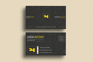 Business Card Layout, a Business Card Template by MightyDesign
