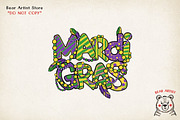 Mardi Gras Hand-drawn PNG Bundle, an Object Illustration by GlitterCraft (Thumbnail 41 of 101)