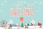 BIG Christmas BUNDLE, an Animal Illustration by Mio Buono (Thumbnail 20 of 25)
