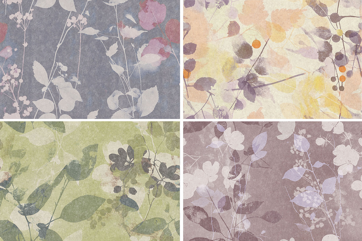 FLOR Seamless Patterns Collection, a Pattern Graphic by nkate (Photo 10 of 13)