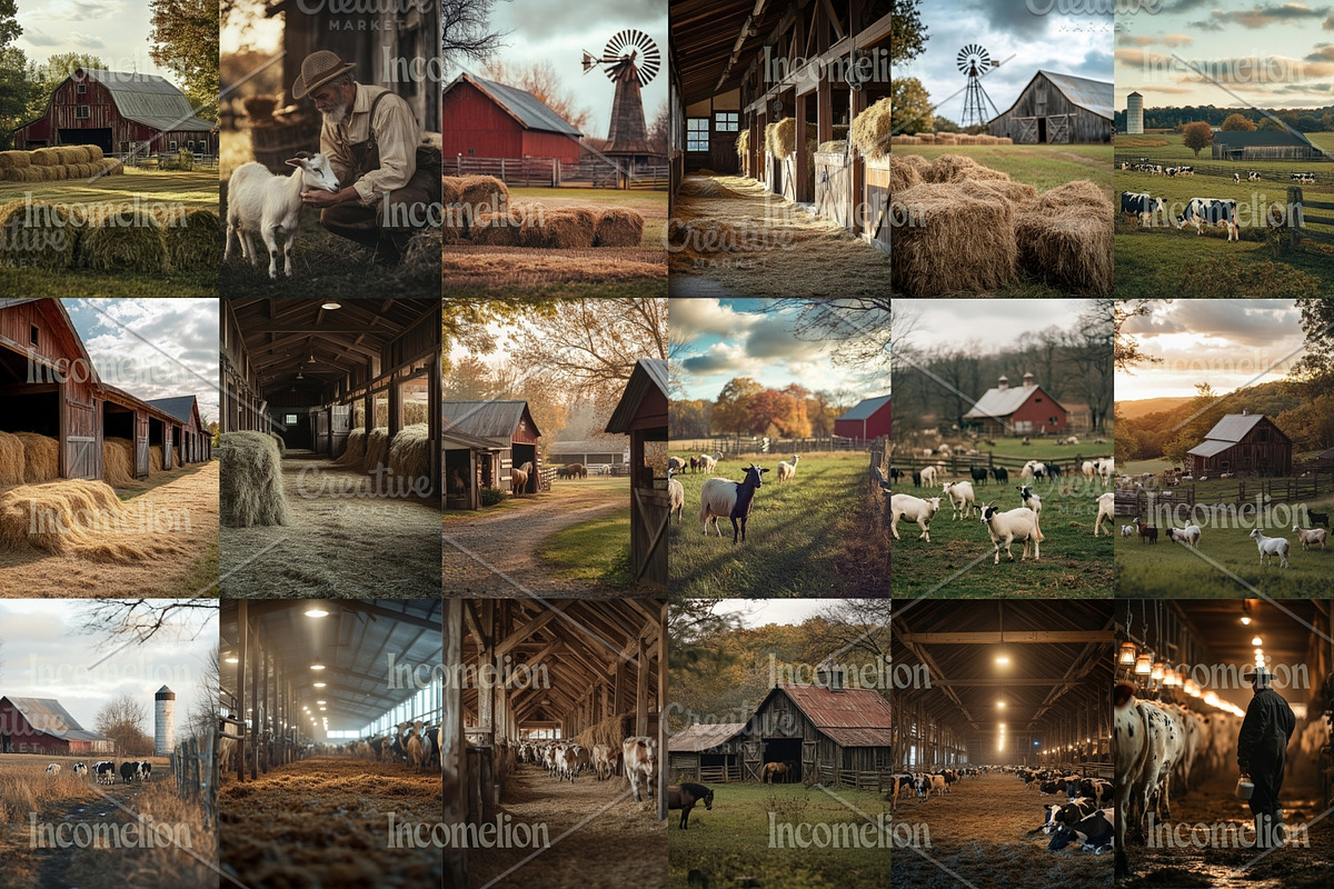 50 Farm Life Stock Photos, an Animal Photo by Incomelion (Photo 6 of 9)