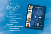 One Page Media Kit in Navy Blue [B], a Templates & Theme by ProductiveandFree (Thumbnail 4 of 11)