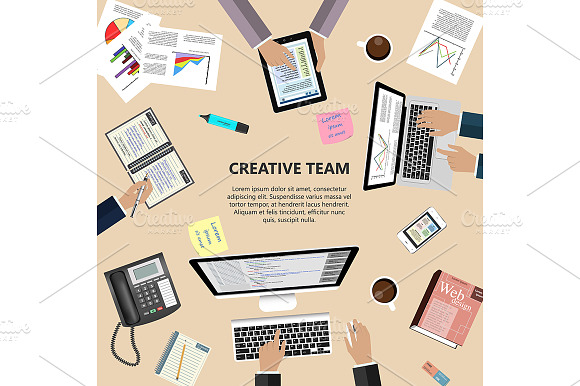 Creative Team Concept