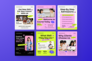 Education Course Instagram Post, a Social Media Template by Annora Studio (Thumbnail 2 of 6)