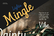 CS Dainty – Script Font, a Script Font by Craft Supply Co. (Thumbnail 4 of 8)
